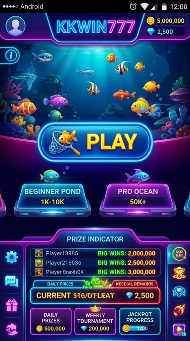Galeri pratinjau visual kkwin777 build APK resmi terbaru